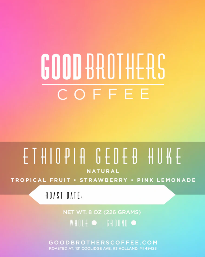 Ethiopia Gedeb Huke Natural Coffee – Strawberry & Tropical Fruit Notes